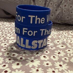 Blue ALLSTAR Wristbands